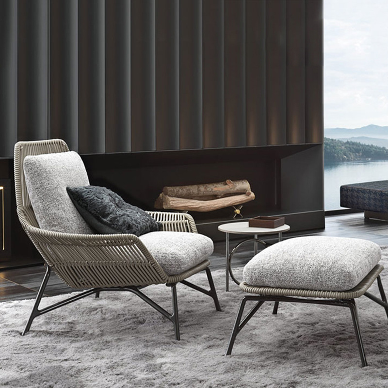 rope design metal frame waterp - đánh giá và giá Outdoor Furniture Metal Chairs