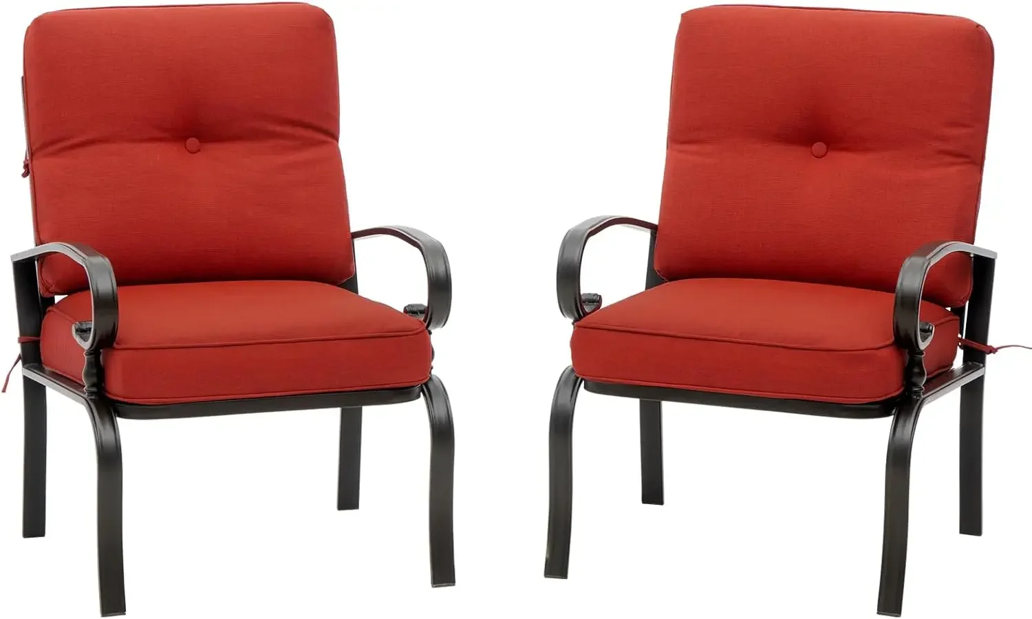 Red Outdoor Metal Bistro Chair - đánh giá và giá Outdoor Furniture Metal Chairs